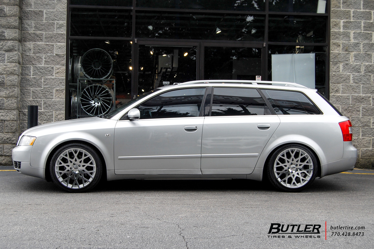 Audi A4 with 18in TSW Vale Wheels