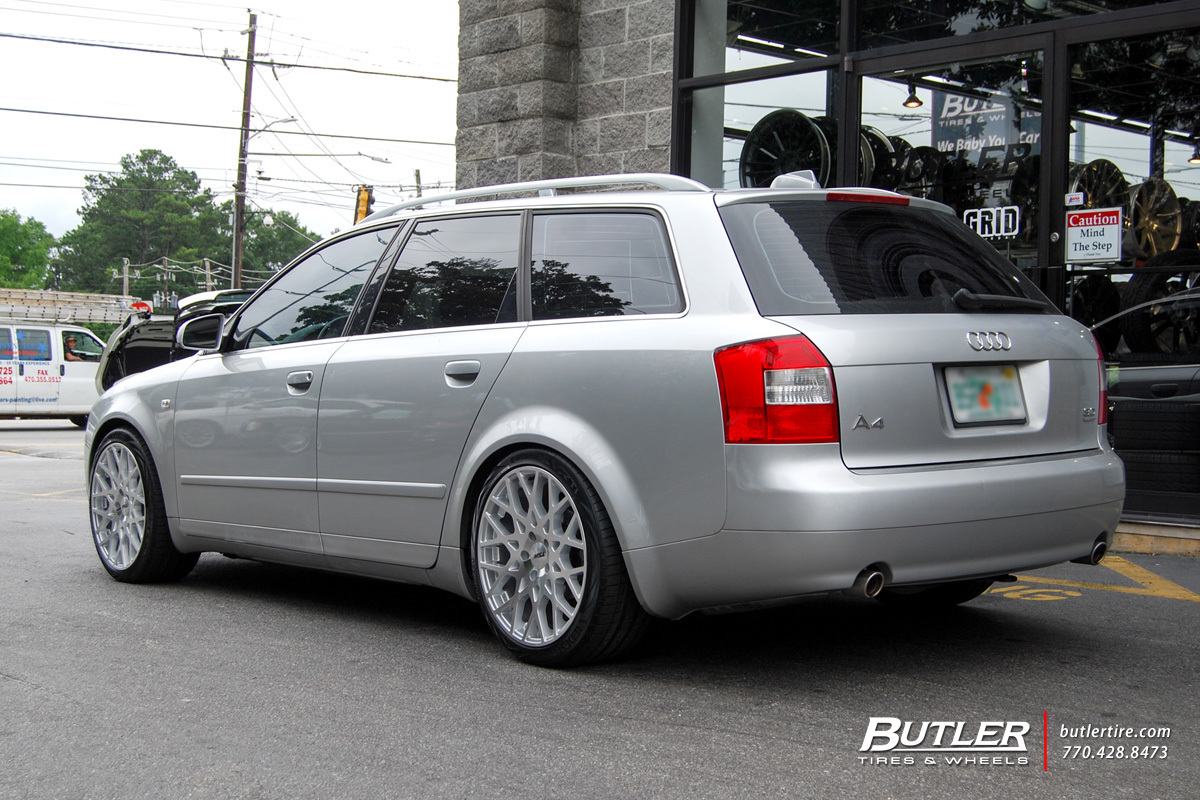 Audi A4 with 18in TSW Vale Wheels