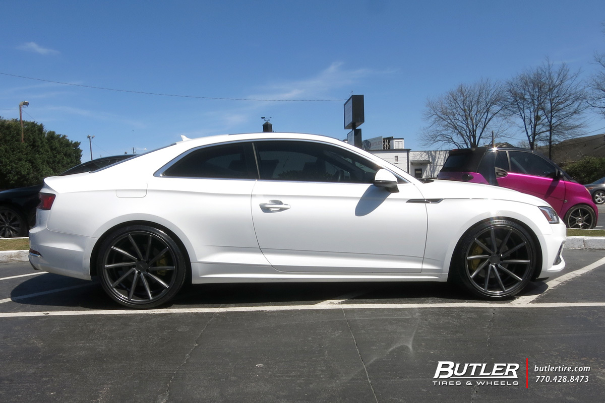 Audi A5 with 20in Vossen CVT Wheels