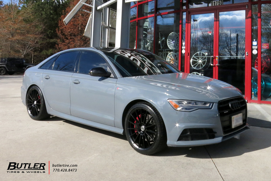 Audi A6 with 20in HRE FF15 Wheels exclusively from Butler Tires and
