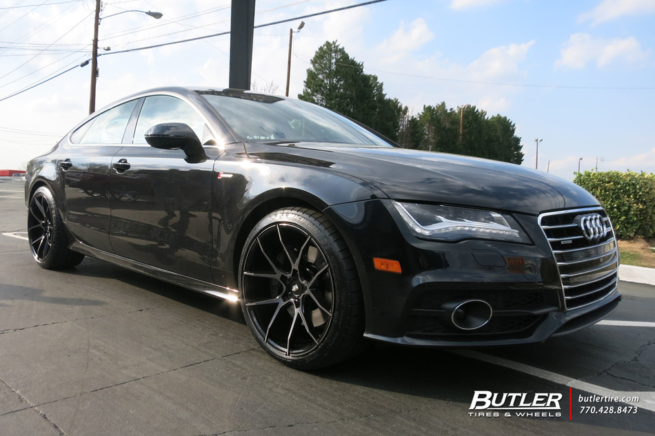 Audi A7 with 20in Savini BM14 Wheels exclusively from Butler Tires and