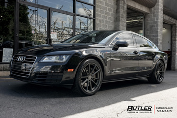 Audi A7 with 20in TSW Bathurst Wheels