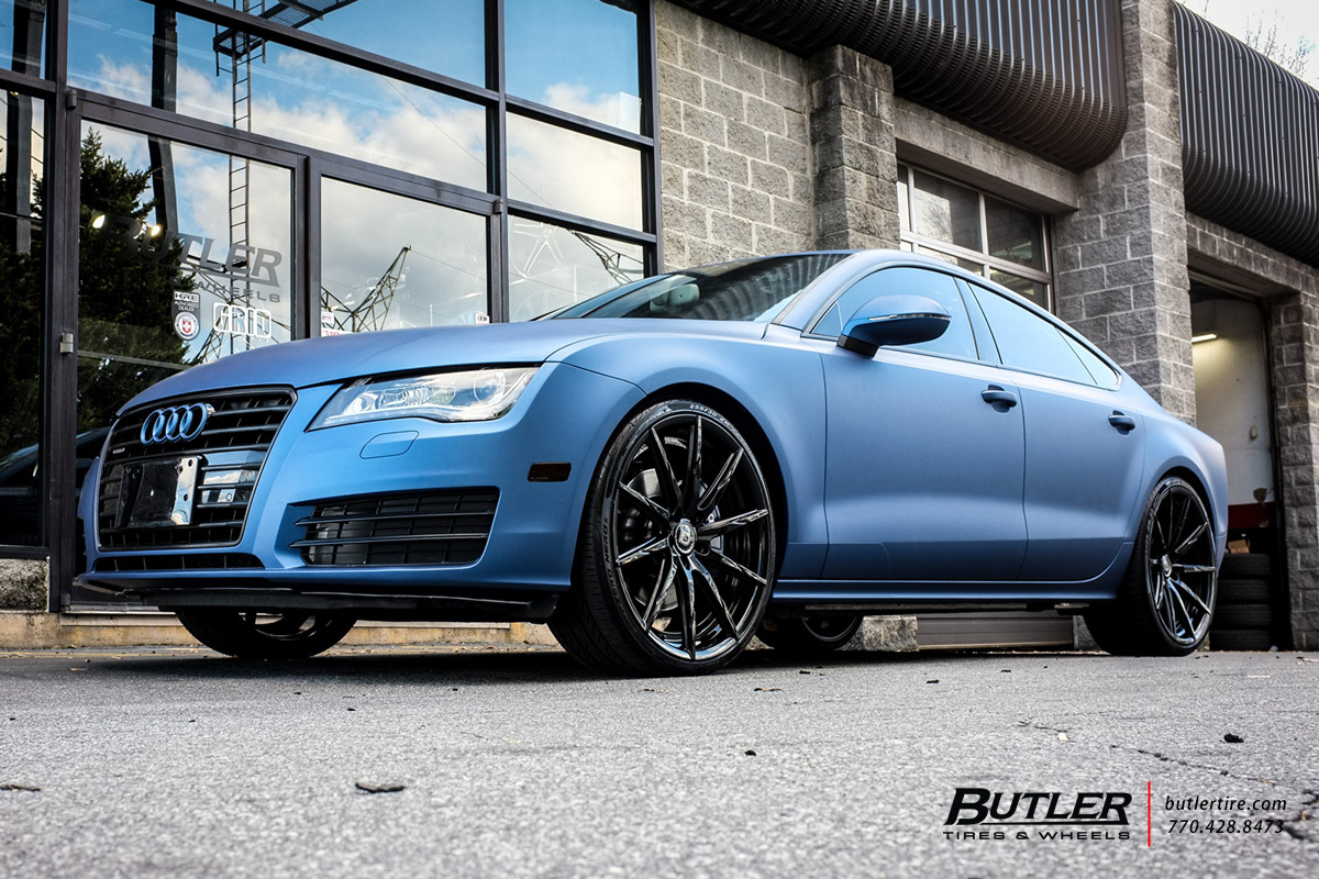 Audi A7 with 22in Lexani CSS15 Wheels