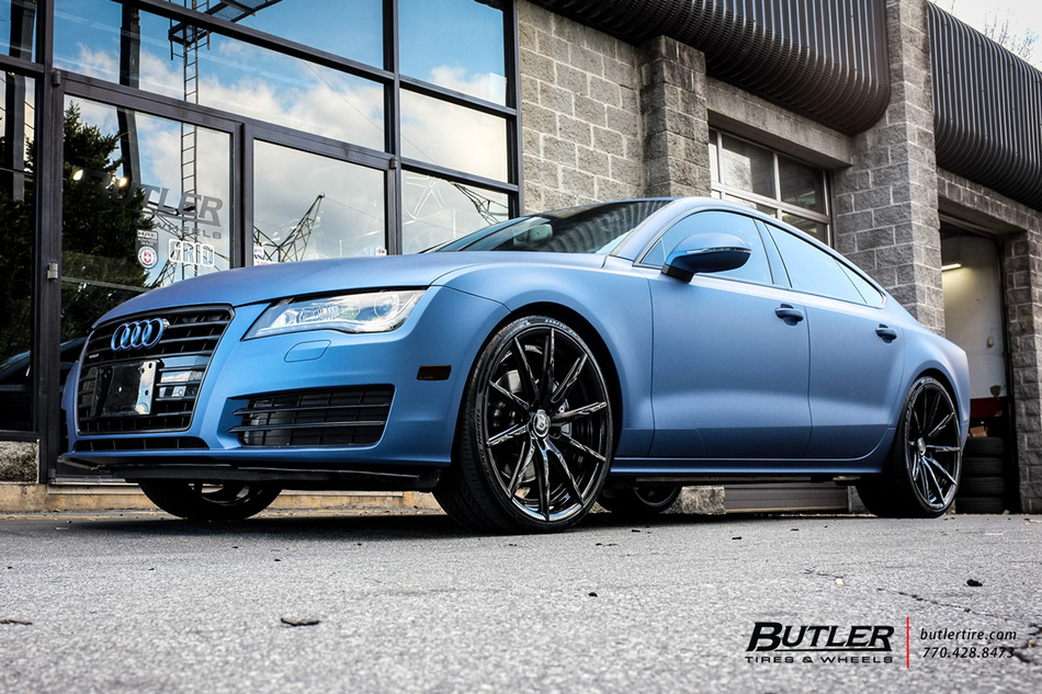 Audi A7 with 22in Lexani CSS15 Wheels exclusively from Butler Tires and