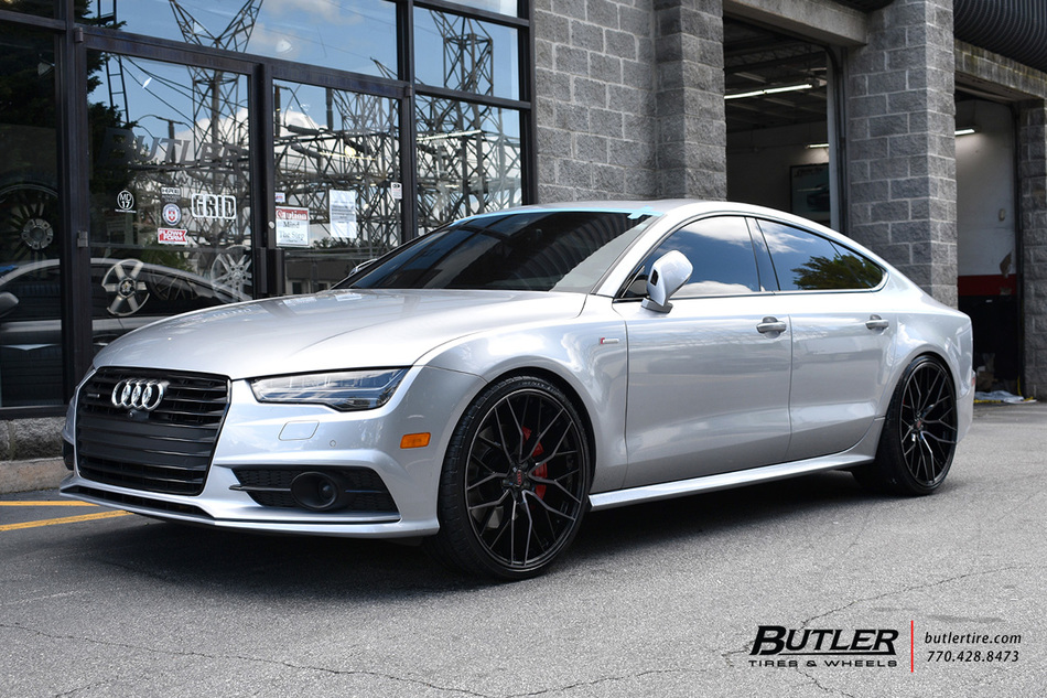 Audi A7 with 22in Savini SVF2 Wheels exclusively from Butler Tires and