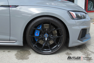 Audi RS5 with 20in Vossen HF5