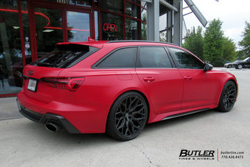 Audi RS6 Avant with 22in Vossen HF-2 Wheels