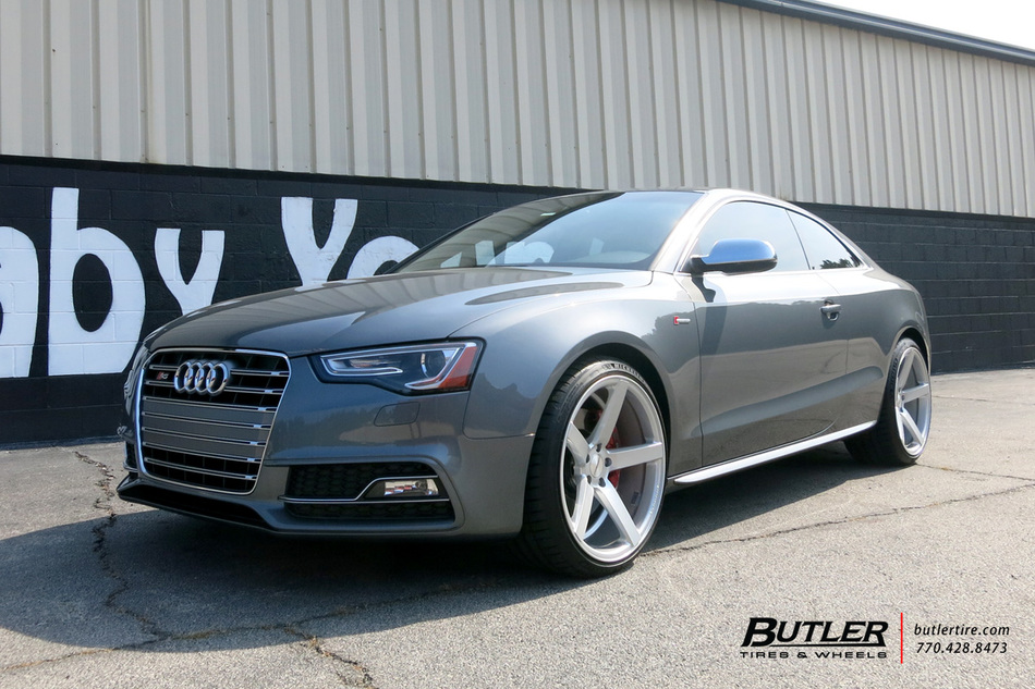 Audi S5 with 20in Vossen CV3-R Wheels exclusively from Butler