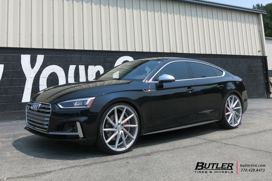 Audi S5 with 22in Vossen CVT Wheels exclusively from Butler Tires and