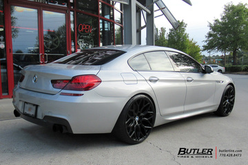 BMW 6 Series Gran Coupe with 22in Vossen HF-2 Wheels