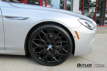 BMW 6 Series Gran Coupe with 22in Vossen HF-2 Wheels