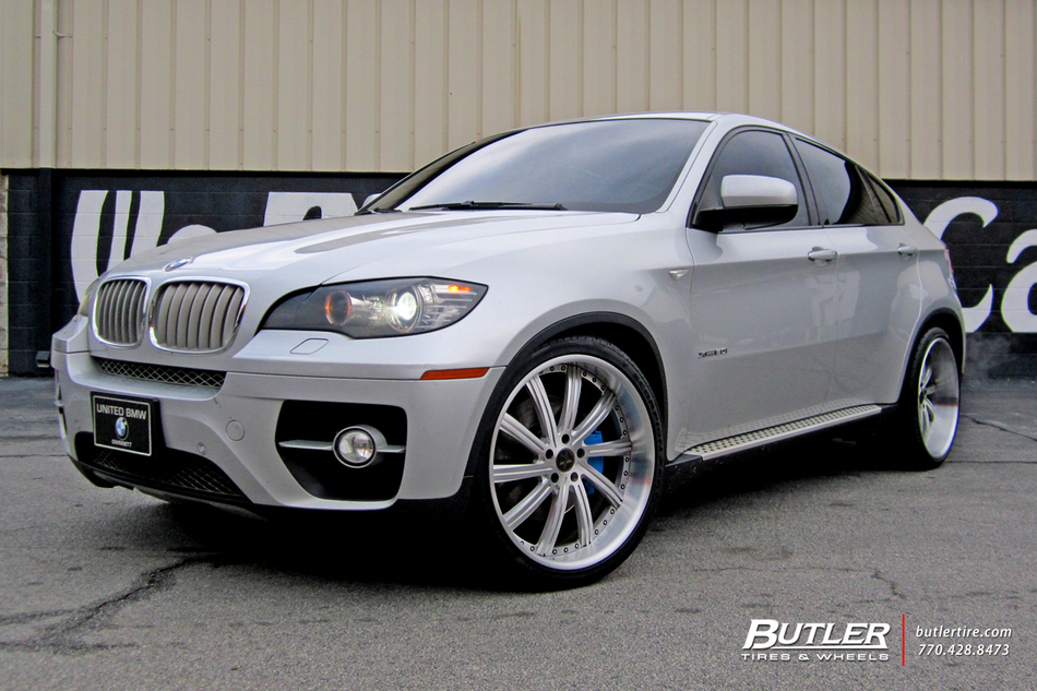 BMW X6 with 22in Vellano VTV Wheels exclusively from Butler Tires and