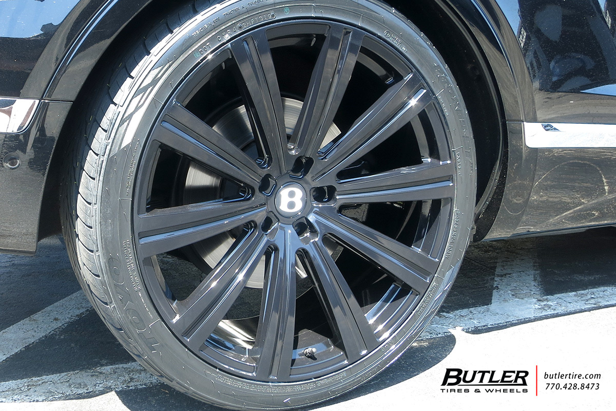 Bentley Bentayga with 24in Avant Garde AGL-Vanguard Wheels