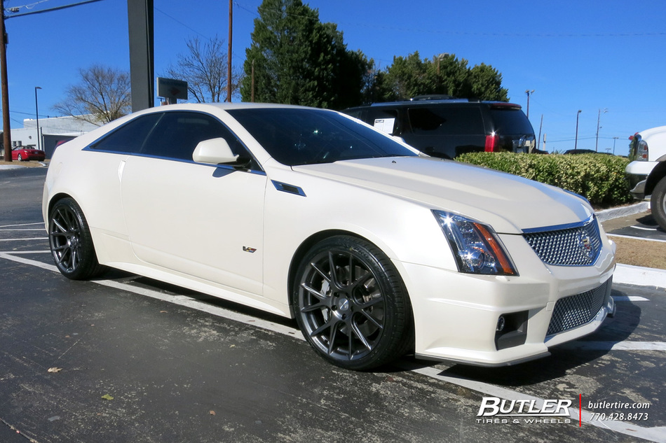 Cadillac CTSV Coupe with 20in Vossen VFS6 Wheels exclusively from