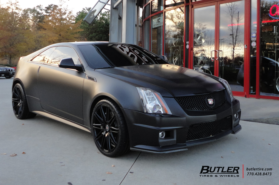 Cadillac Cts V Coupe With 20in Xo Milan Wheels Exclusively
