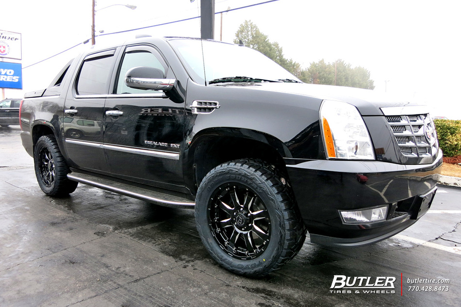 Cadillac Escalade with 20in Black Rhino Sierra Wheels exclusively from