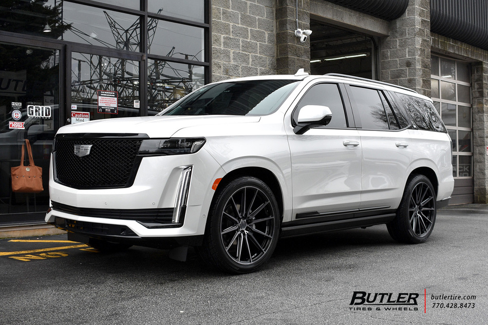 Cadillac Escalade with 24in Vossen HF61 Wheels exclusively from Butler