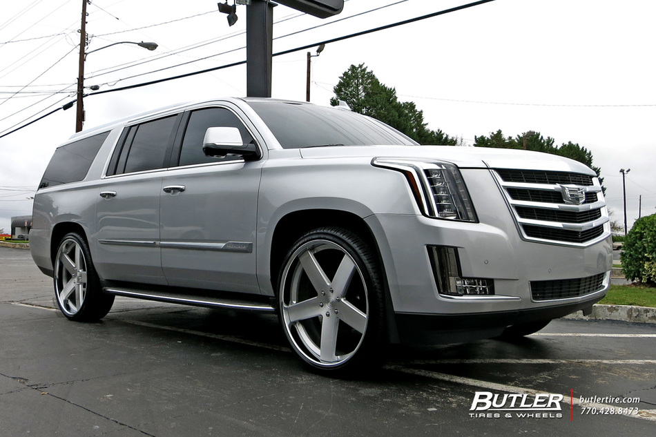 Cadillac Escalade With 26in Dub Baller Wheels Exclusively
