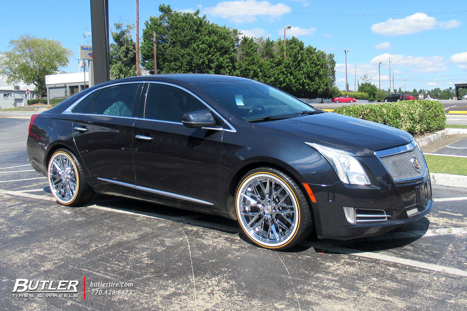 Cadillac XTS with 20in Niche Gamma Wheels exclusively from Butler Tires and Wheels in Atlanta