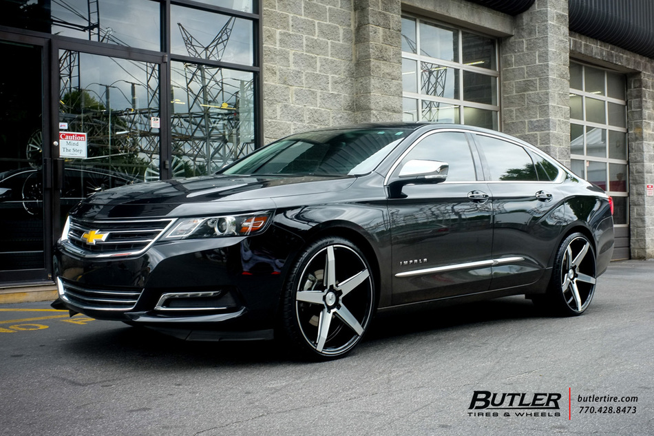 Chevrolet Impala With 22in Savini Bm11 Wheels Exclusively