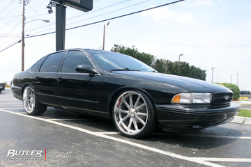 Chevrolet Impala with 22in US Mags Rambler Wheels