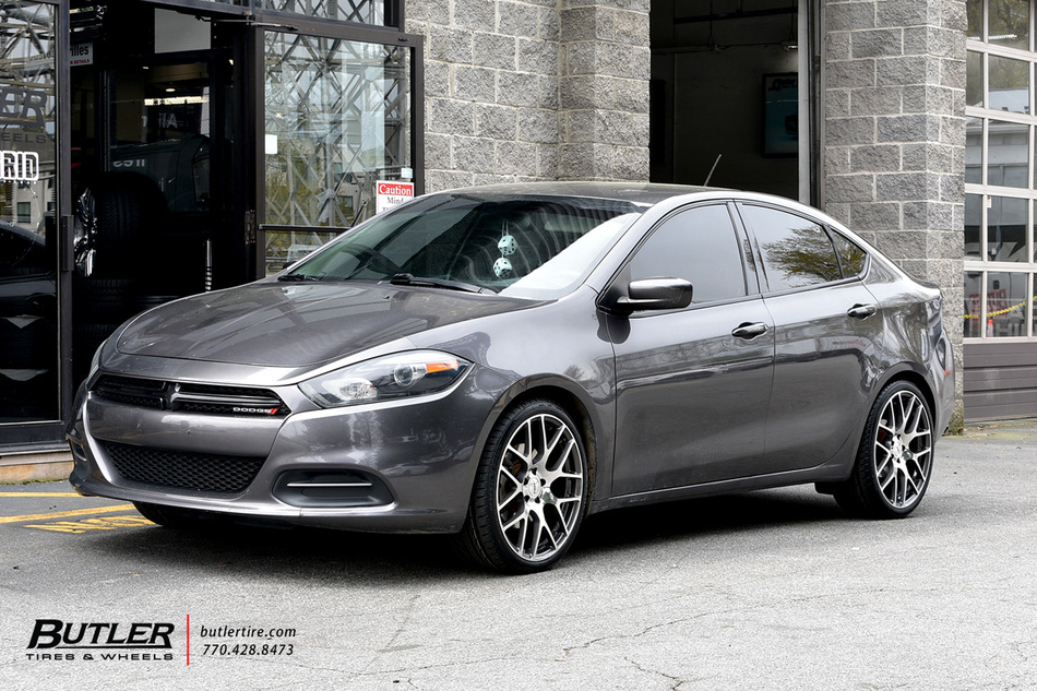 Dodge Dart with 19in TSW Nurburgring Wheels exclusively from Butler
