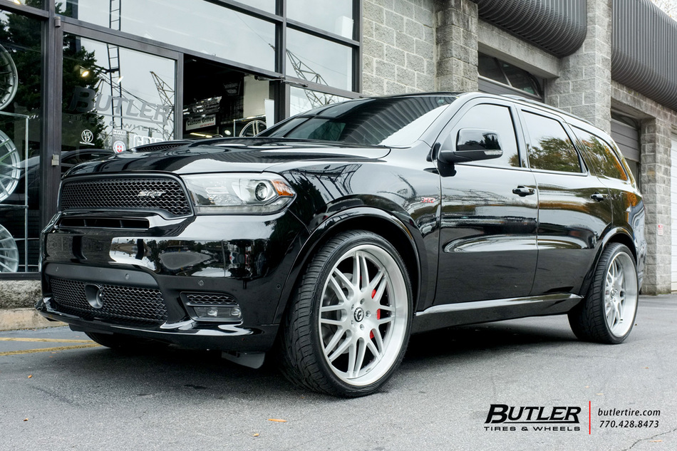 Dodge Durango with 24in Forgiato Pinzette Wheels exclusively from