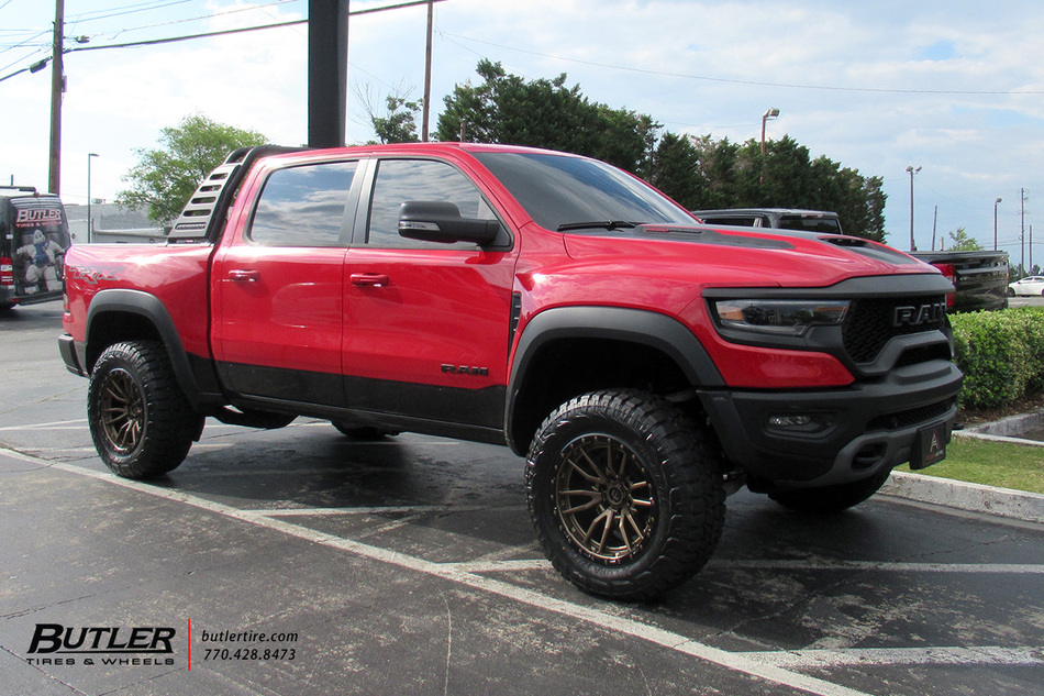 Dodge Ram TRX with 20in Fuel Rebel 6 Wheels exclusively from Butler