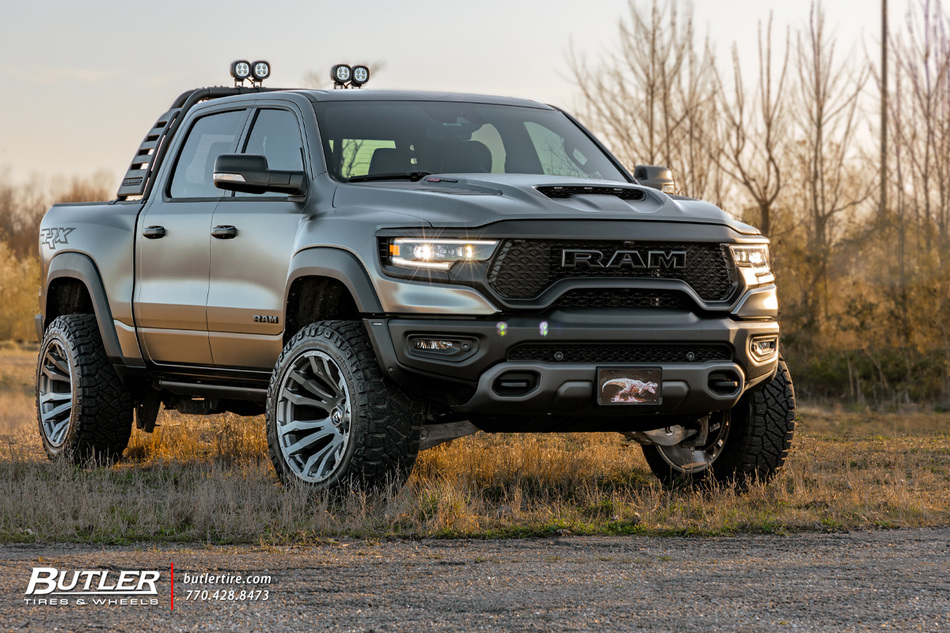 Dodge Ram TRX with 22in Fuel Blitz Wheels exclusively from Butler Tires