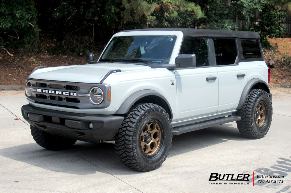 Ford Bronco with 18in KMC Dirty Harry Wheels exclusively from Ford Bronco with 18in KMC Dirty Harry Wheels exclusively from