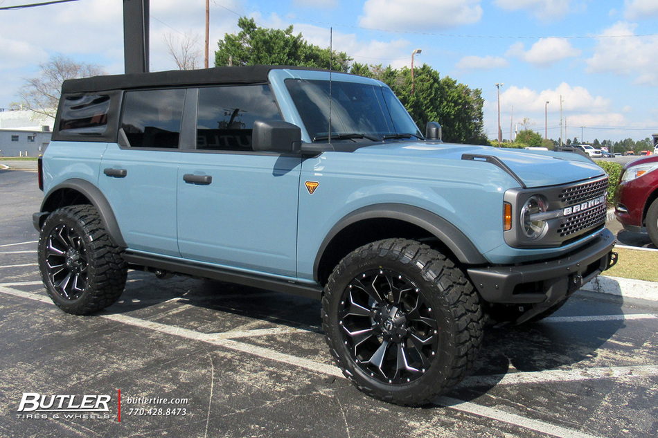 Ford Bronco with 22in Fuel Assault Wheels exclusively from Butler Tires