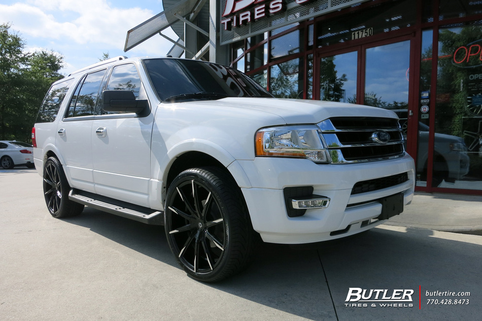 Ford Expedition with 24in Lexani CSS15 Wheels exclusively from Butler