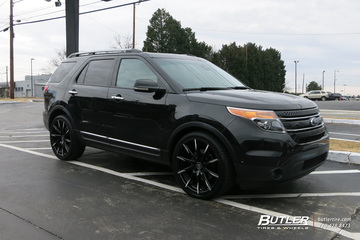 Ford Explorer with 22in Lexani CSS15 Wheels