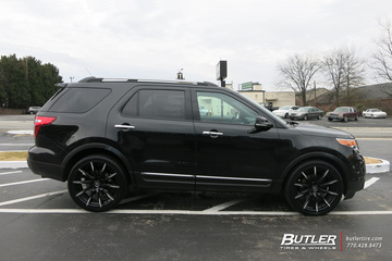 Ford Explorer with 22in Lexani CSS15 Wheels