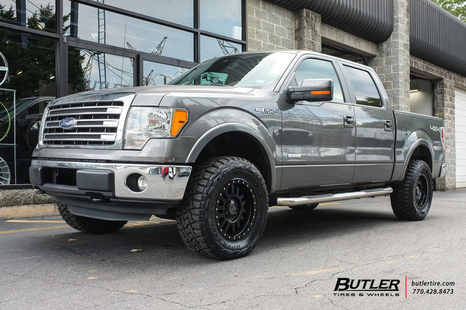 Ford F150 with 18in Black Rhino El Cajon Wheels exclusively from Butler Tires and Wheels in