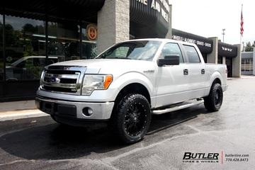 Ford F150 with 20in Dropstar 645B Wheels