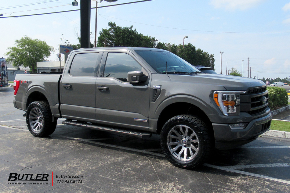 Ford F150 with 20in Fuel Blitz Wheels exclusively from Butler Tires and