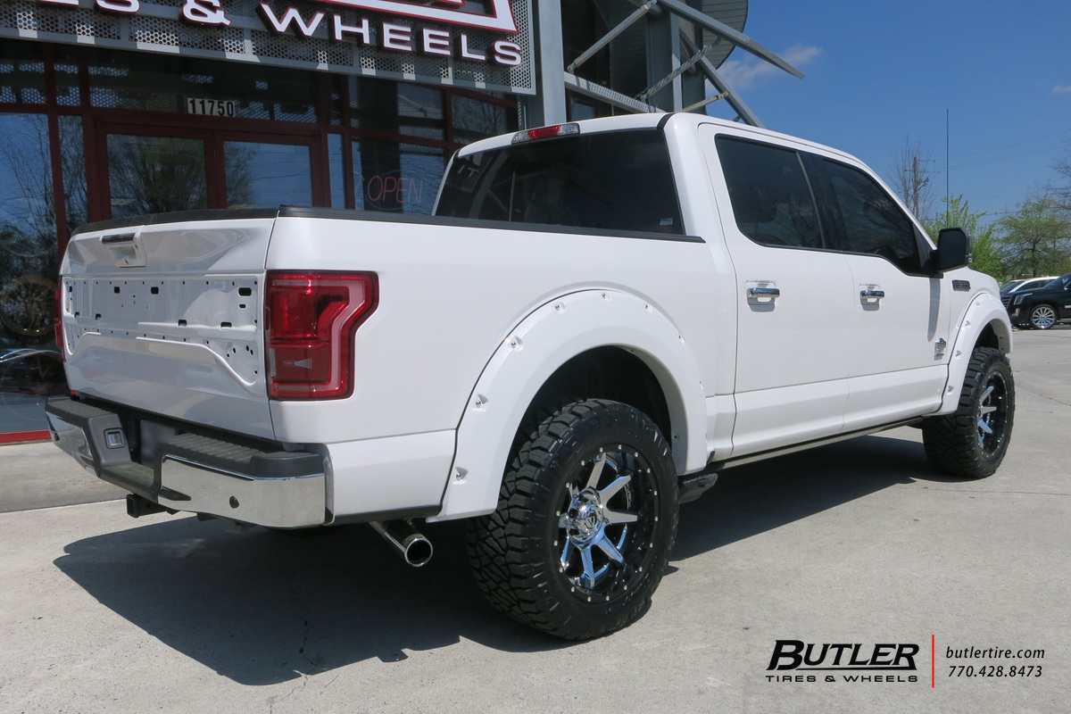 Ford F150 with 20in Fuel Rampage Wheels