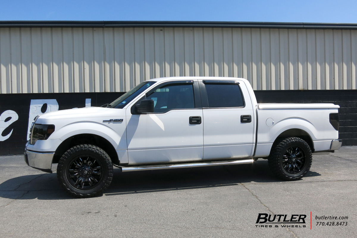 Ford F150 with 20in Fuel Sledge Wheels