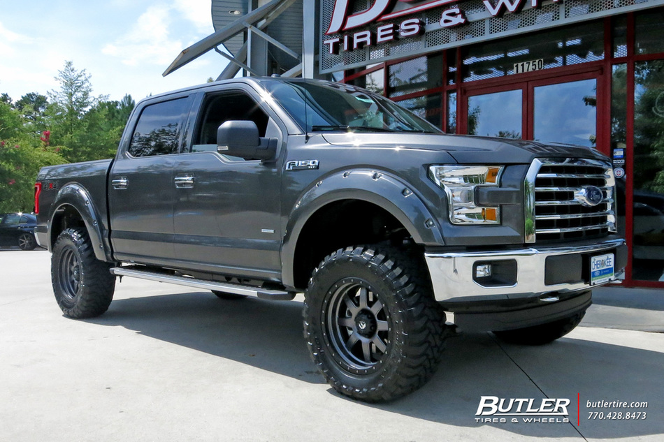 Ford F150 with 20in Fuel Trophy Wheels exclusively from Butler Tires