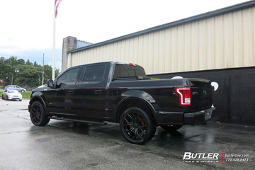 Ford F150 with 22in DUB Royalty Wheels