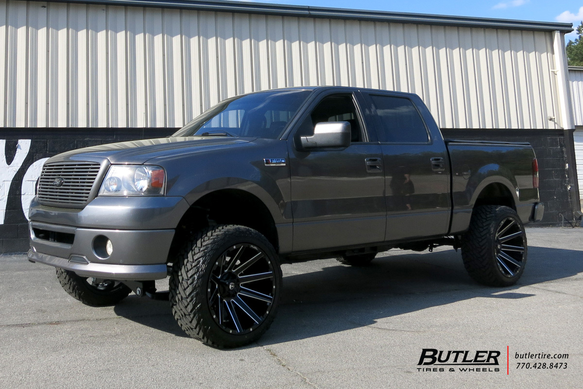 Ford F150 with 22in Fuel Contra Wheels