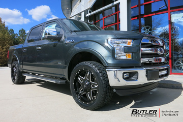 Ford F150 with 22in Fuel Full Blown Wheels