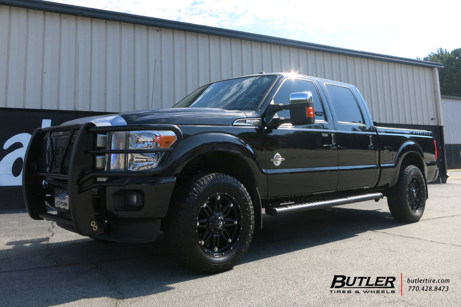 Ford F250 with 20in Fuel Hostage Wheels exclusively from Butler Tires