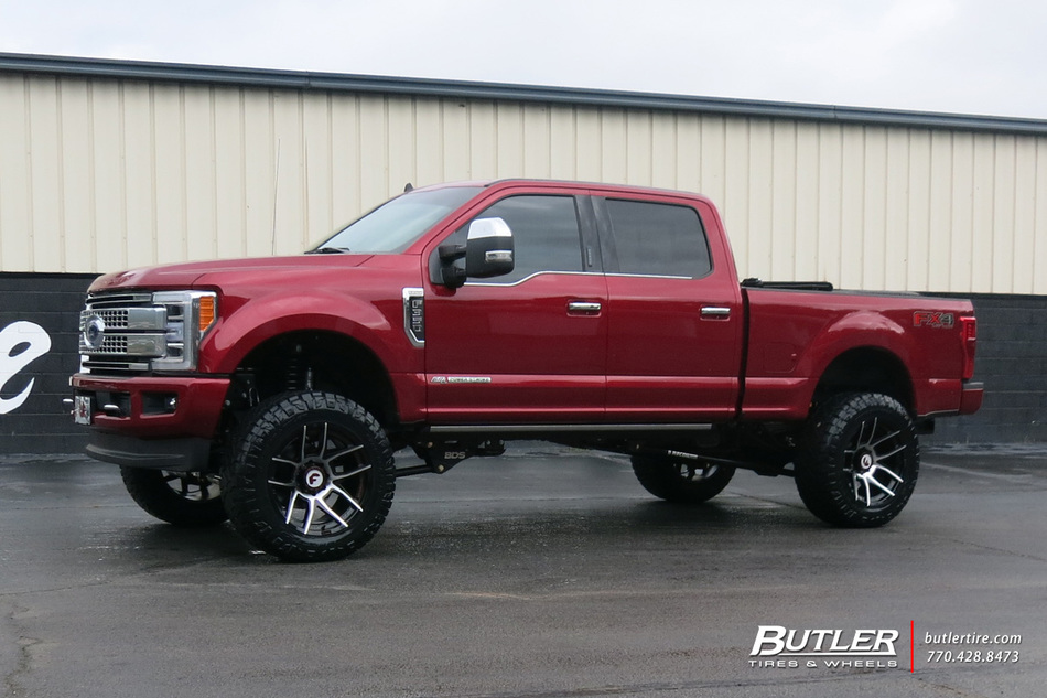 Ford F350 with 22in FT01 Wheels exclusively from Butler Tires