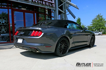 Ford Mustang with 20in TSW Max Wheels