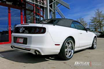 Ford Mustang with 20in TSW Stowe Wheels
