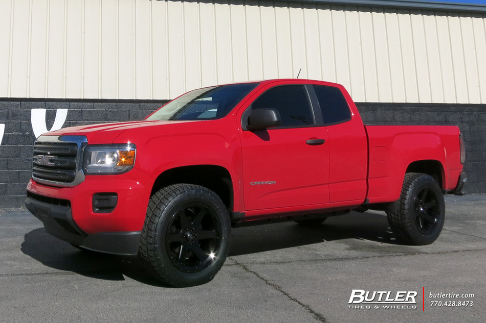GMC Canyon with 20in Fuel Ripper Wheels exclusively from Butler Tires