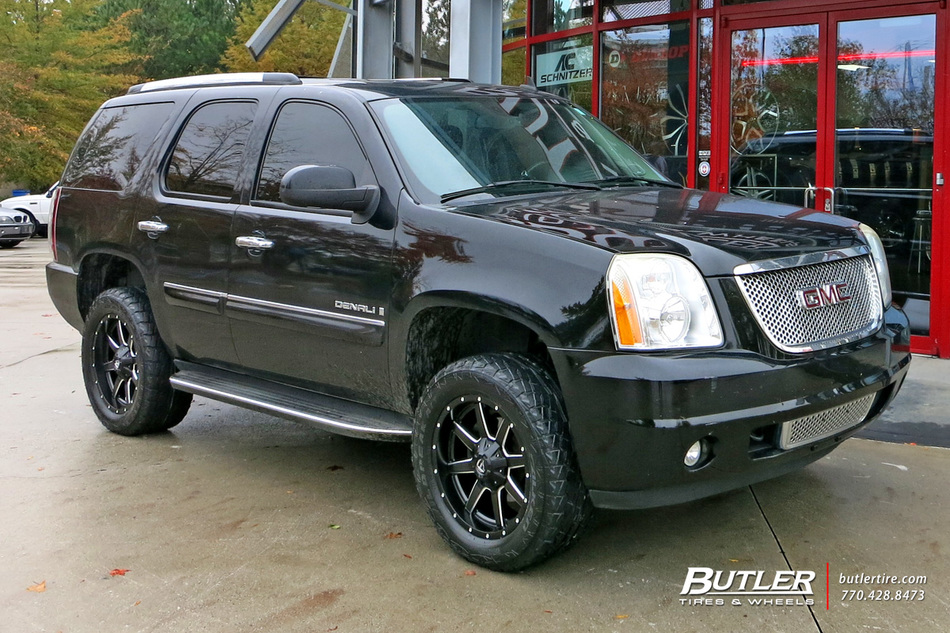 GMC Yukon with 20in Fuel Maverick Wheels exclusively from Butler Tires