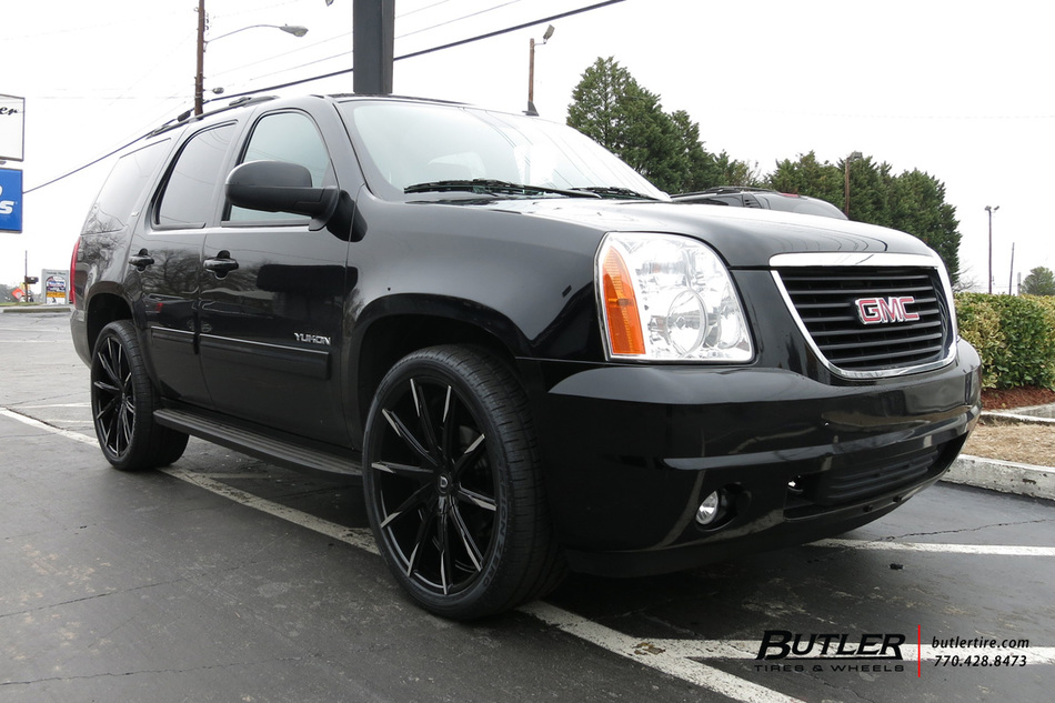 GMC Yukon with 24in Lexani CSS15 Wheels exclusively from Butler Tires